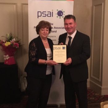 Book award is presented at PSAI conference